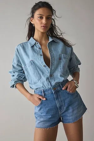BDG Oscar Cutoff Denim Micro Short in , Women