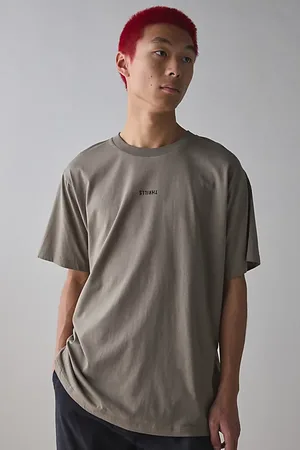 Thrills Minimal Logo Graphic Oversized Tee in , Men