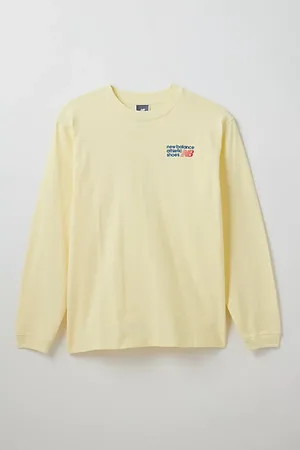New Balance Athletics Embroidered Long Sleeve Tee in , Men