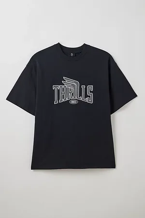 Thrills Born To Fly Embroidered Tee in , Men