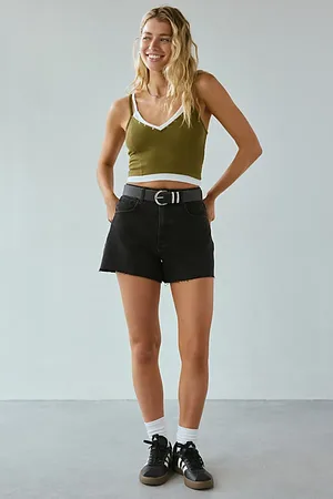 ABrand Venice Heidi Denim Short in , Women