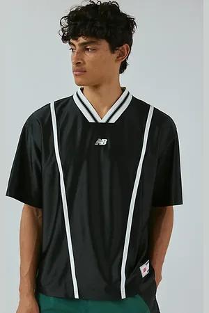 New Balance V-Neck Jersey Tee in , Men