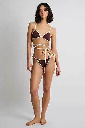 ONIA Cleo String Bikini Bottom in , Women