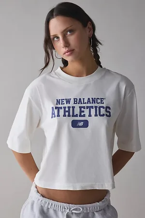 New Balance Athletics Heritage Graphic Relaxed Tee in , Women
