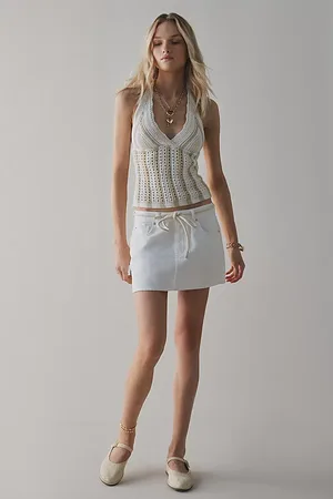 Kimchi Blue Tulum Crochet Halter Top in , Women