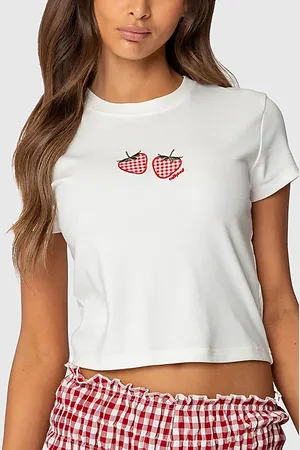 Edikted So Sweet Baby T-Shirt Top in , Women
