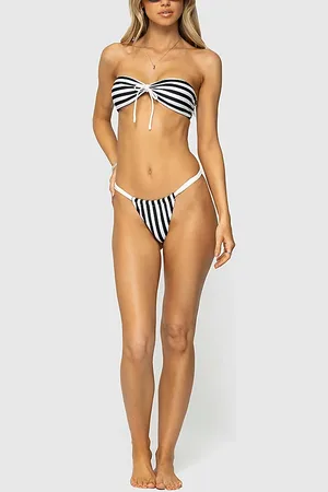Edikted Dini Striped Bikini Bottom in , Women