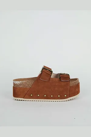 Intentionally blank Cooper-2 Suede Platform Sandal in , Women