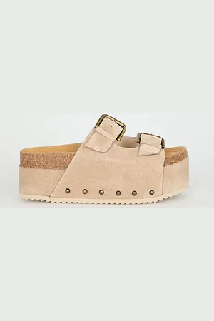 Intentionally blank Cooper-2 Suede Platform Sandal in , Women