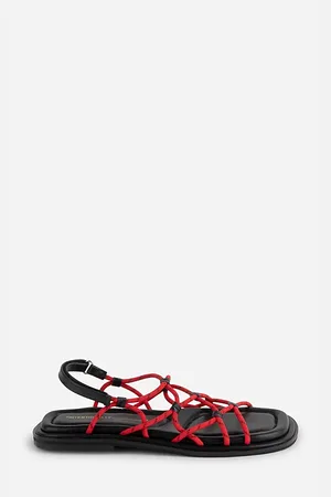 Intentionally blank Lychee Elastic Sport Cord Flat Sandal in , Women