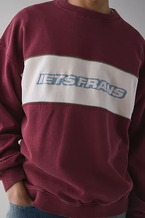 iets frans... Iets frans. iets frans… Logo Panel Crew Neck Sweatshirt in , Men