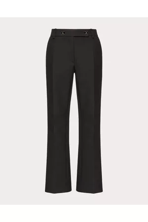 VALENTINO CREPE COUTURE TROUSERS Woman 38