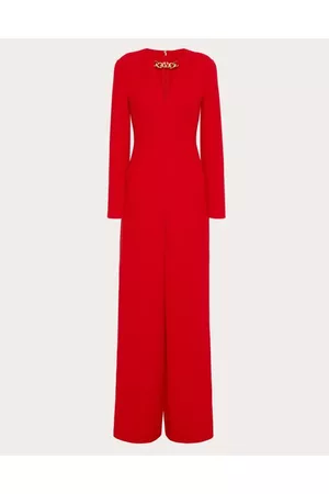 VALENTINO Women Jumpsuits - CADY COUTURE VLOGO CHAIN JUMPSUIT Woman 38