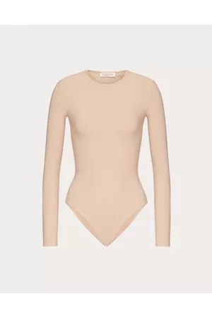 VALENTINO Women Bodies - JERSEY BODYSUIT Woman SAND L