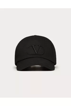 VALENTINO GARAVANI Men Caps - VLOGO SIGNATURE BASEBALL CAP Man BLACK 57