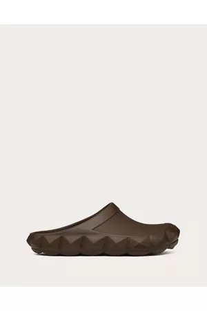 VALENTINO GARAVANI Men Clogs - ROMAN STUD TURTLE RUBBER CLOG Man FONDANT 39