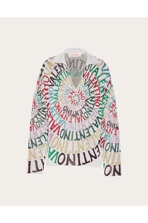 VALENTINO Women Sweaters - LOOP JACQUARD LUREX JUMPER Woman MULTICOLOUR M