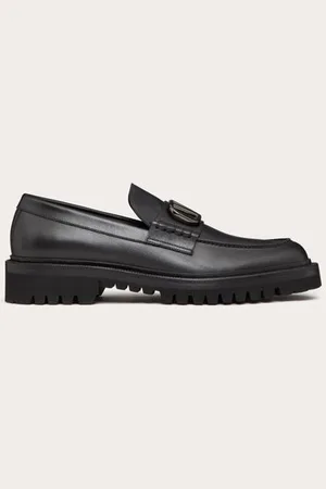 VALENTINO GARAVANI VLOGO SIGNATURE CALFSKIN LOAFER Man 41.5