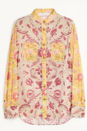 VALENTINO SHIRT IN MUSSOLA PAISLEY SPECULARE VOYAGE IMAGINAIRE Woman 36