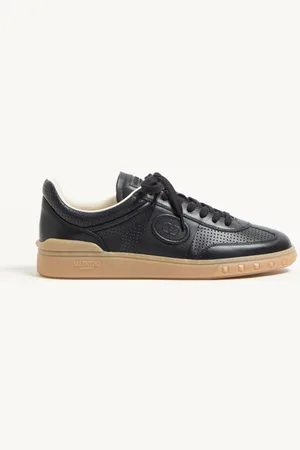VALENTINO GARAVANI UPVILLAGE LOW-TOP PERFORATED NAPPA LEATHER SNEAKER Man 39