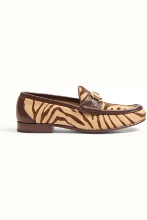 VALENTINO GARAVANI VLOGO SIGNATURE PONY-EFFECT CALFSKIN LOAFER 20MM Woman 35.5