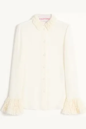 VALENTINO GEORGETTE BLOUSE Woman 36