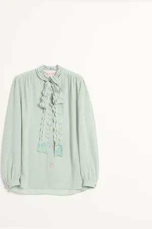 VALENTINO CREPE DE CHINE SHIRT Woman 36