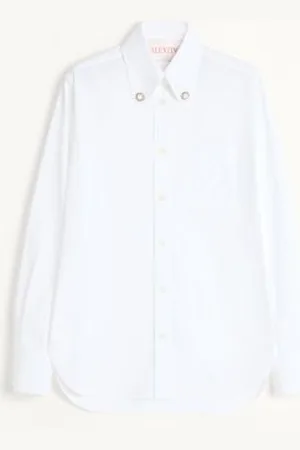 VALENTINO COTTON POPELINE SHIRT Woman 36
