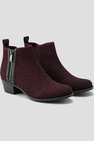 vivaia Zip Up Western Ankle Boots (Taylor)
