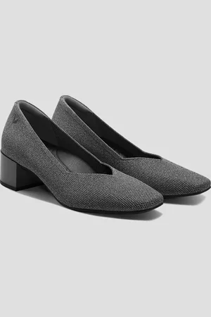 vivaia Square-Toe Stress Free Chunky Heels (Megan)