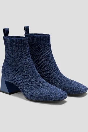vivaia Square-Toe Perforated Heeled Boots (Melissa)