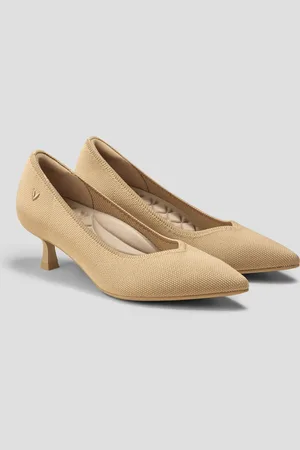 vivaia Pointed-Toe Kitten Heels (Scarlett)