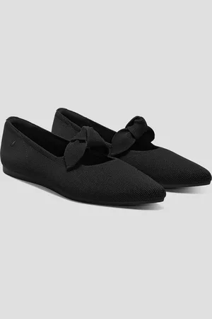 vivaia Pointed-Toe Bow Flats (Addriane)