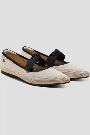 vivaia Pointed-Toe Bow Flats (Addriane)
