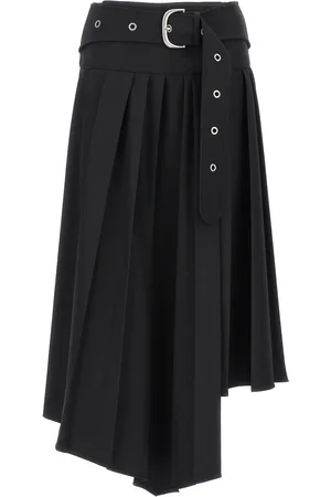 OFF-WHITE Pleated Midi Skirt Skirts