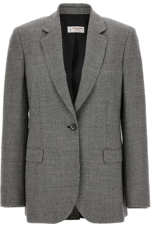 ALBERTO BIANI Houndstooth Blazer Jackets
