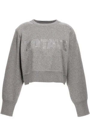 ROTATE Firm Knit Cropped Sweaters And Cardigans