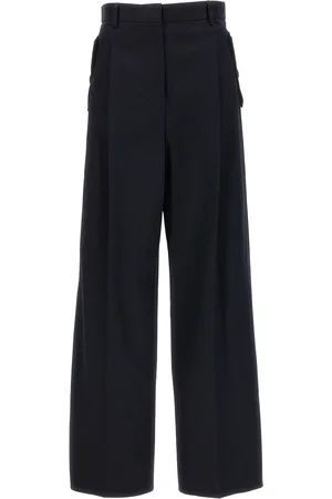 Lanvin Loose Leg Front Pleat Pants