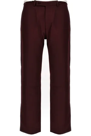 MARTINE ROSE Rolled Waistband Tailored Pants