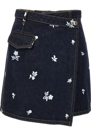 Lanvin All-Over Embroidery Skirt Skirts
