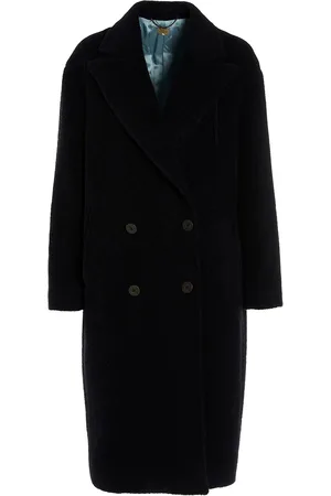 MAURIZIO MIRI Double-Breasted Coat Coats, Trench Coats