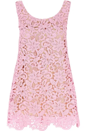 Self-Portrait Floral Lace Mini Dresses