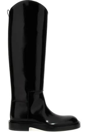 Jil Sander Leather Boots Boots And Ankle Boots