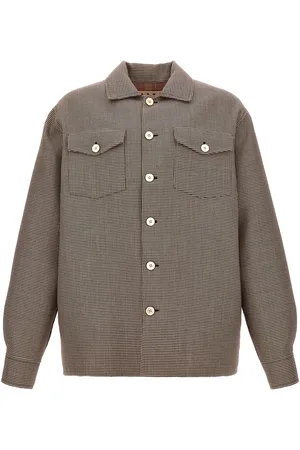 Marni Houndstooth Jacket Piumini, Parka, Giacche Casual