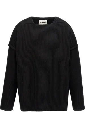 Jil Sander Geometric Neckline Sweater Sweaters And Cardigans
