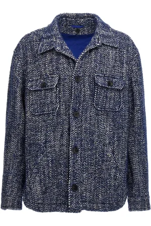 Etro Chevron Wool Jacket Piumini, Parka, Giacche Casual