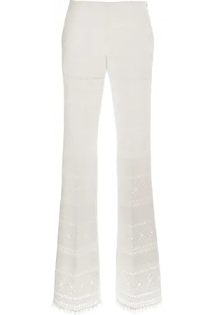 ERMANNO SCERVINO Lace Trousers Pants