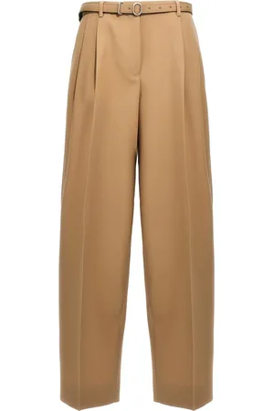 Jil Sander Gabardine Belt Pants
