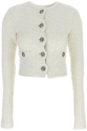 Balenciaga Cropped Sweaters And Cardigans