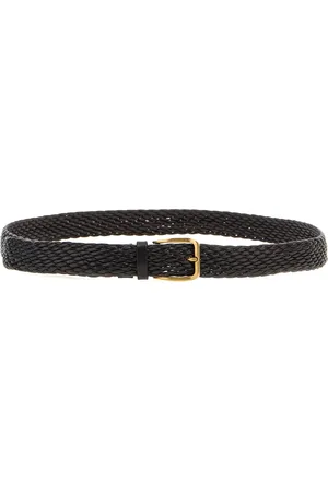 Brunello Cucinelli Braided Leather Belt Belts